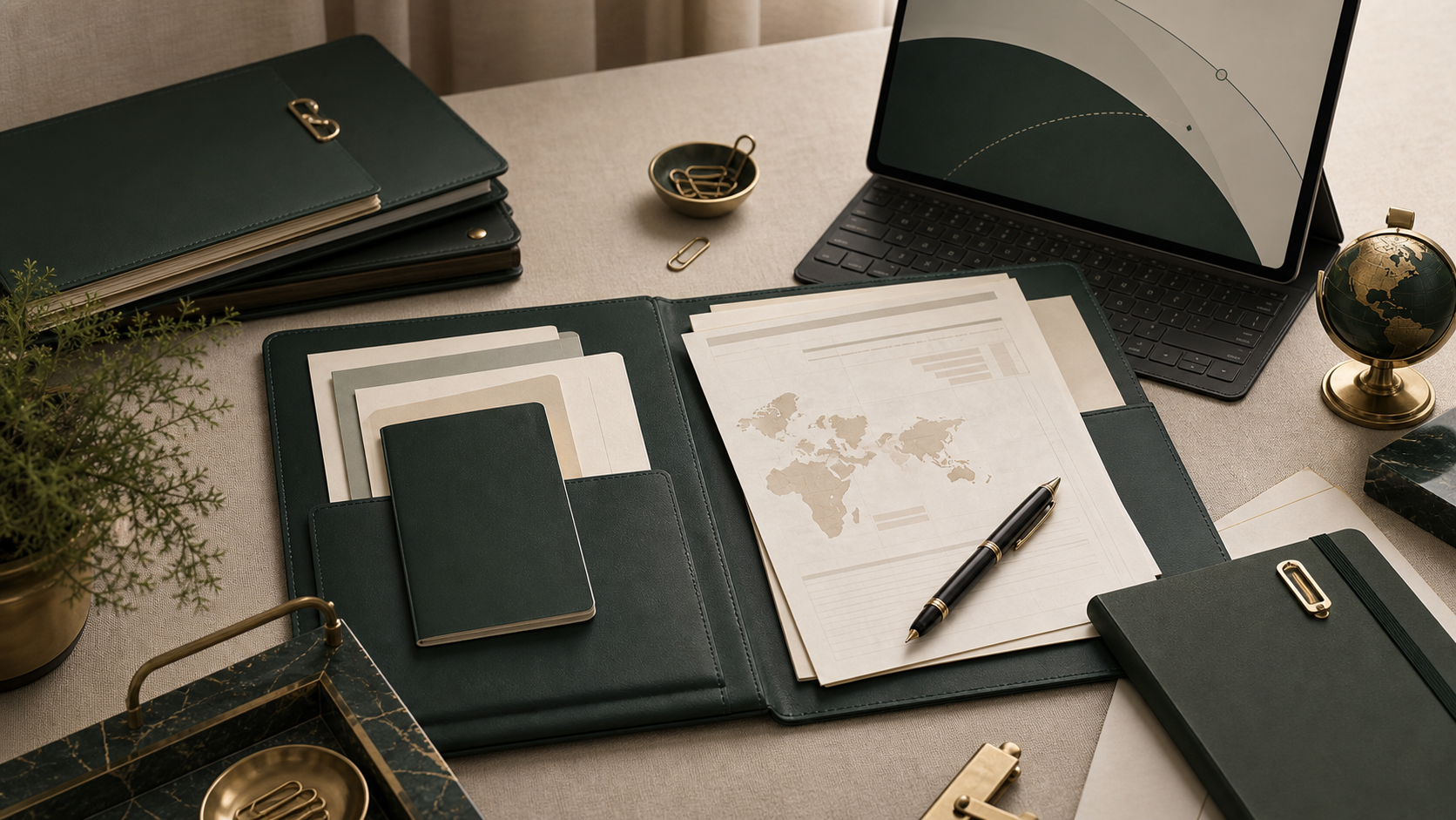 Organised international account and investment documents