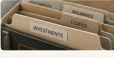 Financial details and documents